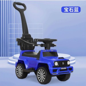 儿童手推滑行车男宝宝女孩婴儿1一3岁溜溜四轮玩具汽车可坐人电动