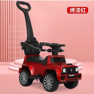 儿童手推滑行车男宝宝女孩婴儿1一3岁溜溜四轮玩具汽车可坐人电动