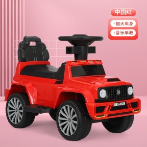 儿童手推滑行车男宝宝女孩婴儿1一3岁溜溜四轮玩具汽车可坐人电动