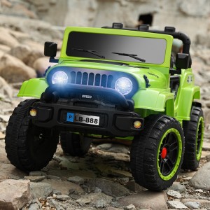 儿童电动车可坐人宝宝遥控玩具车四轮电瓶汽车小孩自驾越野车童车