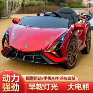 大款儿童电动车四轮遥控汽车1-6岁男女宝宝玩具车4轮充电可坐人