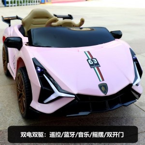 大款儿童电动车四轮遥控汽车1-6岁男女宝宝玩具车4轮充电可坐人