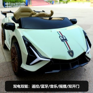 大款儿童电动车四轮遥控汽车1-6岁男女宝宝玩具车4轮充电可坐人
