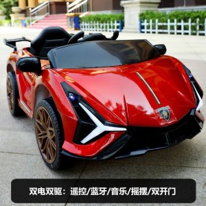 大款儿童电动车四轮遥控汽车1-6岁男女宝宝玩具车4轮充电可坐人