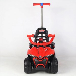 儿童电动车四轮越野宝宝手推童车1-3岁男女孩充电遥控玩具可坐人