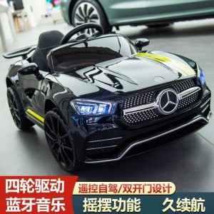 儿童电动车四轮汽车遥控玩具车可坐人小孩婴儿带摇摆宝宝童车