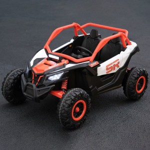 越野儿童电动车四轮亲子玩具车可坐大人双人座宝宝遥控汽车