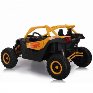 越野儿童电动车四轮亲子玩具车可坐大人双人座宝宝遥控汽车