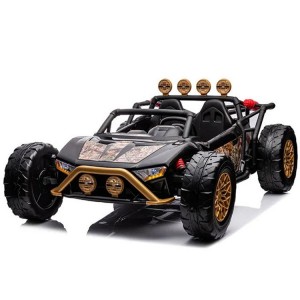 新设计加大双座儿童电动车儿童山地越野车可拆卸电池电动越野车