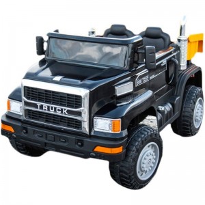 越野翻斗车可坐人 男女宝宝电动遥控四驱工程车儿童电动车