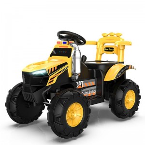 沙滩车可坐人男孩遥控越野车带斗充电玩具车网红车儿童电动拖拉机