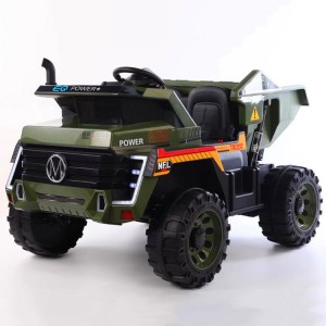 电动翻斗工程卡车儿童工程车儿童电动工程车儿童电汽车