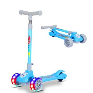 儿童三轮儿童玩具滑板车闪光轮 高质量新款塑料儿童滑板车