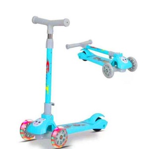 儿童三轮儿童玩具滑板车闪光轮 高质量新款塑料儿童滑板车