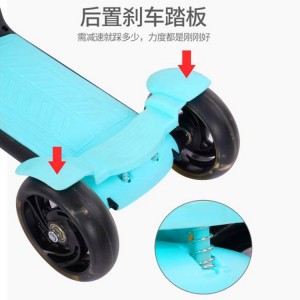 新款 儿童滑板车 三合一米高车 多功能三轮车 儿童平衡车