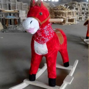 毛绒玩具儿童摇椅音乐木马摇摇马电动马牛仔歌儿童玩具