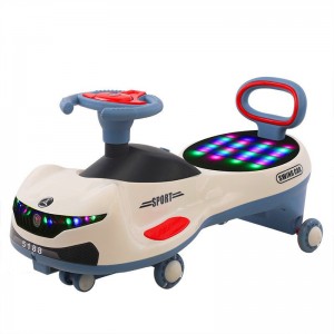 1-3岁女宝宝摇摆男孩万向轮妞妞车带音乐滑行车儿童溜溜车扭扭车