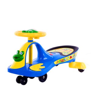 新款青蛙静音减震宝宝儿童扭扭车 滑行溜溜摇摆车加大音乐