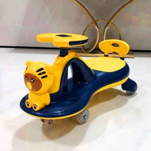 摇摆玩具宝宝车1-3-6岁婴幼妞妞车静音轮带音乐儿童扭扭车溜溜车