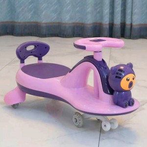 摇摆玩具宝宝车1-3-6岁婴幼妞妞车静音轮带音乐儿童扭扭车溜溜车