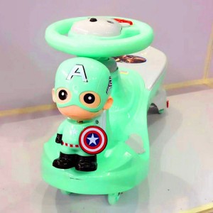 滑行摇摆车溜溜车滑行车 带音乐灯光男女宝宝扭扭车 儿童扭扭车