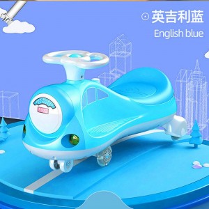 音乐宝宝溜溜车3-6岁滑步静音轮摇摆妞妞滑行车万向轮儿童扭扭车