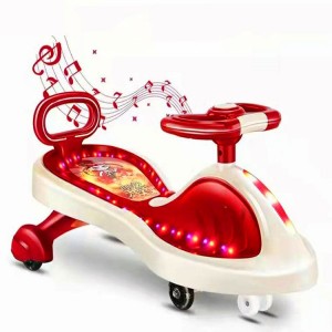 带音乐四轮滑行宝宝玩具车摇摆车溜溜车1-6岁儿童扭扭车