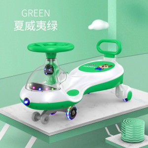 新款防侧翻儿童溜溜车1-3-5岁摇摆扭扭车万向轮静音轮儿童扭扭车