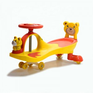 新款防侧翻1到8岁静音轮音乐儿童玩具摇摆车宝宝可滑行儿童扭扭车