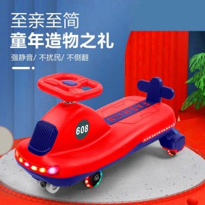 新款万向轮防侧翻滑行车溜溜车 儿童扭扭车 带音乐1-8岁摇摆车