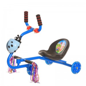 儿童悠悠车广场滑行摇摆车溜溜车扭扭车静音发光轮玩具脚踩车溜娃