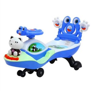 儿童扭扭车 摇摆车1-3-6岁KT猫卡通样式宝宝溜溜滑步车