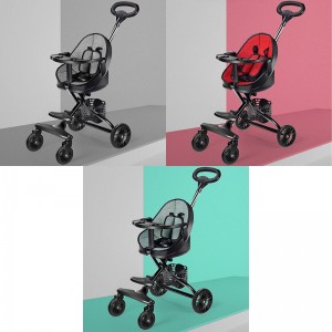 1-2-3宝宝溜娃神器轻便婴儿可折叠双向四轮车儿童手推车