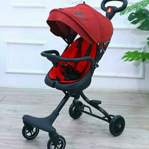 high landscape baby stroller, portable baby stroller for summer, roller SHEN device, two-way stroller