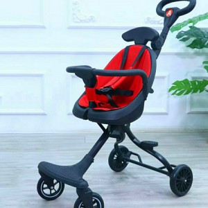 high landscape baby stroller, portable baby stroller for summer, roller SHEN device, two-way stroller