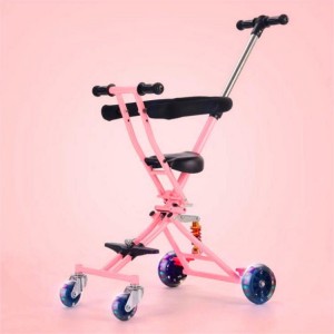 四轮溜遛娃神器轻便折叠儿童手推车五轮车1-6岁儿童推车厂家直供