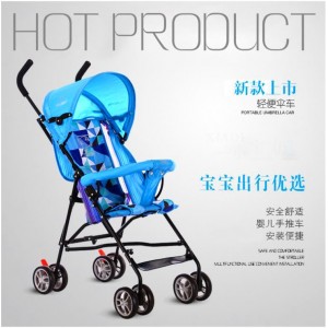 新款伞把车婴儿手推车 轻便折叠婴儿推车 简易便携婴儿手推车厂家