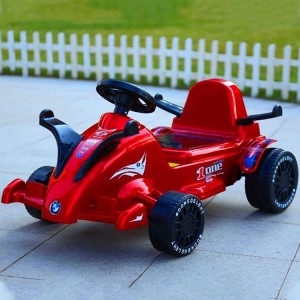 新款儿童电动卡丁车小孩玩具车双驱动卡丁车可遥控可坐人厂家