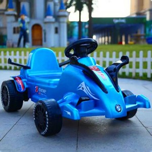 新款儿童电动卡丁车小孩玩具车双驱动卡丁车可遥控可坐人厂家