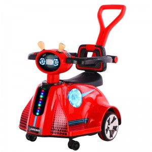 可坐人网红瓦力玩具车旋转宝宝手推遥车小孩飘逸转转车儿童电动车