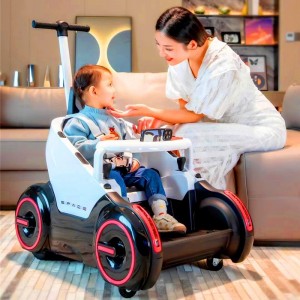 小孩遥控瓦力车 儿童电动平衡车可坐人汽车充电 儿童电动碰碰车