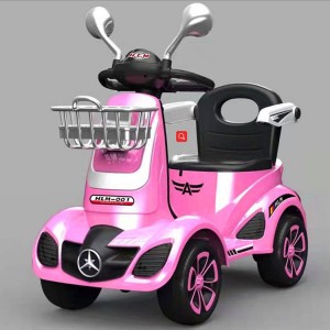 新款男女童带灯光音乐玩具车 2-6岁儿童益智车 儿童电动汽车