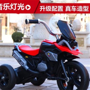 新款儿童三轮摩托车脚踏三轮车儿童车可坐可骑儿童三轮童车厂家