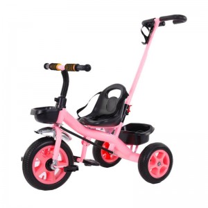 新款1-6岁脚踏车 大号手推车 婴幼儿宝宝童车自行车 儿童三轮车