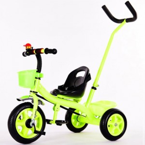 环保材料婴儿骑脚踏板三轮车 新款儿童三轮车自行车 玩具童车