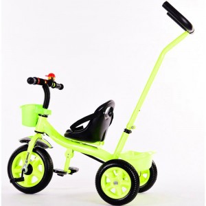 环保材料婴儿骑脚踏板三轮车 新款儿童三轮车自行车 玩具童车