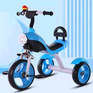 2-6 year old baby stroller toy for boys and girls, tricycle with light and music, three-wheel toy car, children&#039;s tricycle
