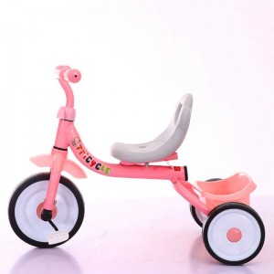 脚踏车小孩单车1-5岁婴儿手推车男女宝宝小三轮儿童三轮车