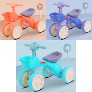 童车脚踏车1-5岁溜溜车灯光音乐男女宝宝幼儿滑行童车儿童三轮车