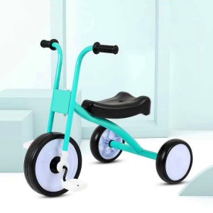 简易脚踏车外贸宝宝脚踏三轮车小孩自行车童车 儿童三轮车